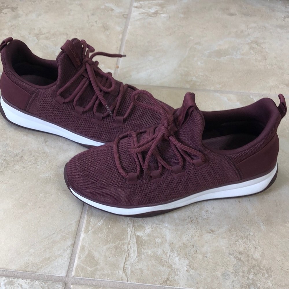 Aldo maroon sneakers